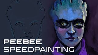 Peebee Speed Painting