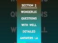 Wonderlic Questions with Well Detailed Answers La Latest