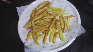 How To Make French Fries At Home - French Fries Recipe In Hindi - Homemade Crispy French Fries