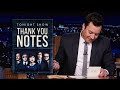 Thank You Notes: House of Gucci, Adele’s 30 | The Tonight Show Starring Jimmy Fallon