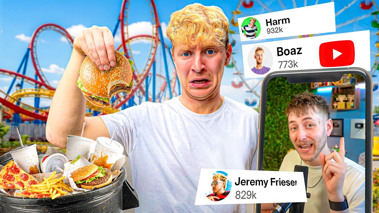 Youtubers Bepalen Mijn Dag In Het Pretpark! 