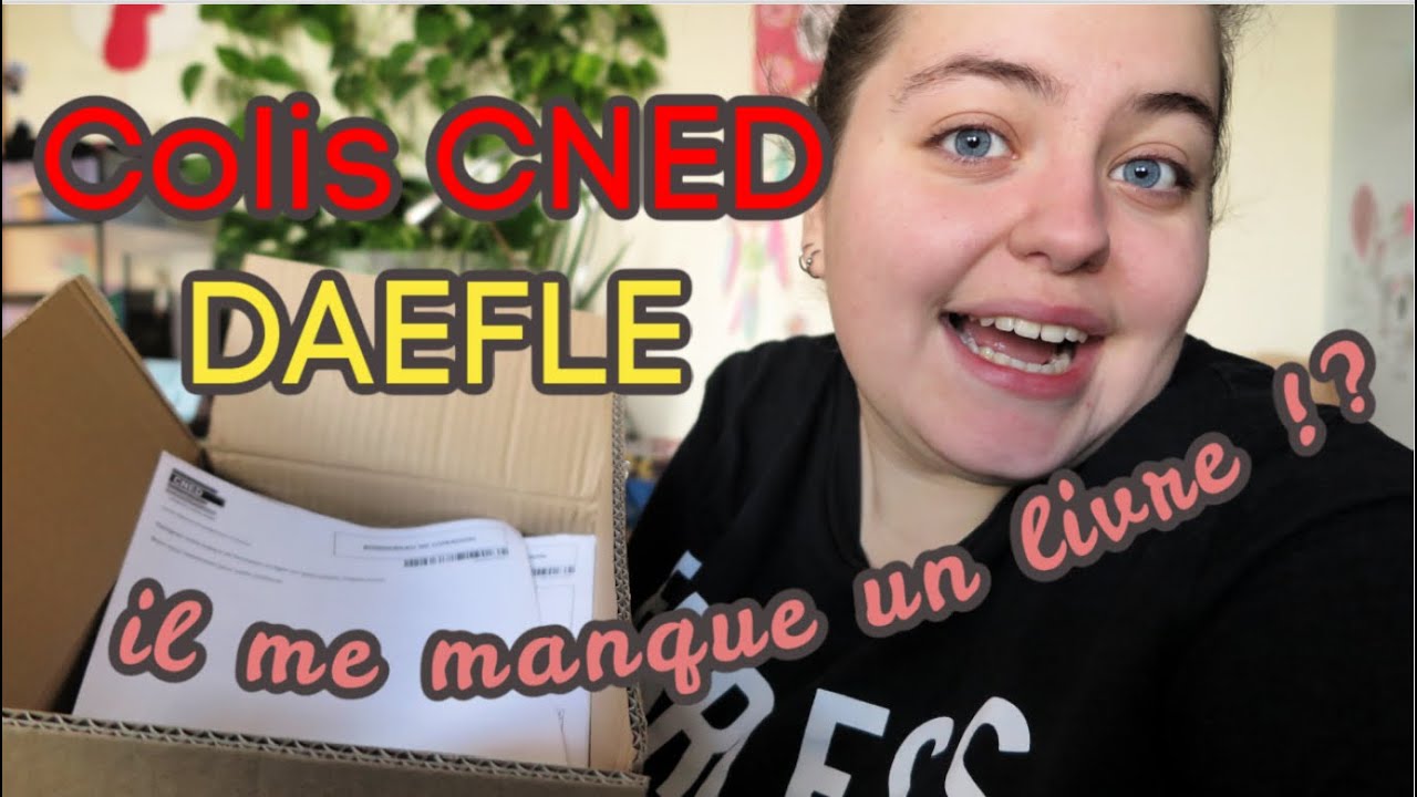 Mon colis CNED DAEFLE ( vidéo de la looze, Svp du soutien )