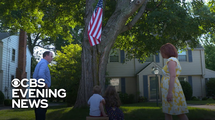 American flag-loving boy gets his own spot to admire its beauty