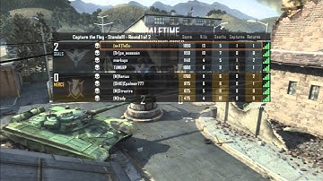 BO2 PS3: League Play CTF Standoff 30-15