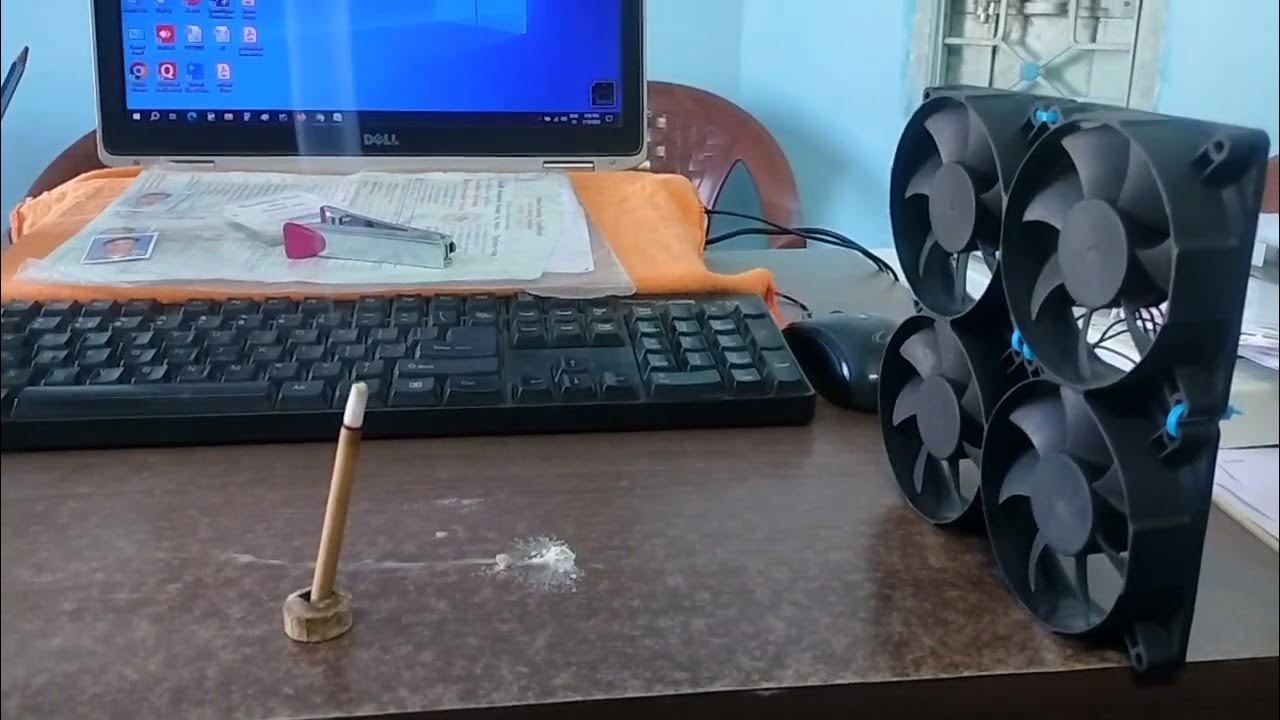 how to make exhaust fan at home and how to work it... YouTube