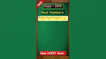 Class 10 Ch 1 Real numbers MCQ, #shortsfeed #shorts #mathswithgreenboard #class10