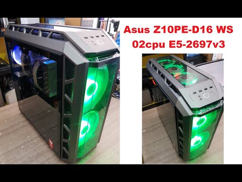 Asus Z10PE-D16 WS | Dual E5-2697v3 | Noctua NH-D15S - YouTube