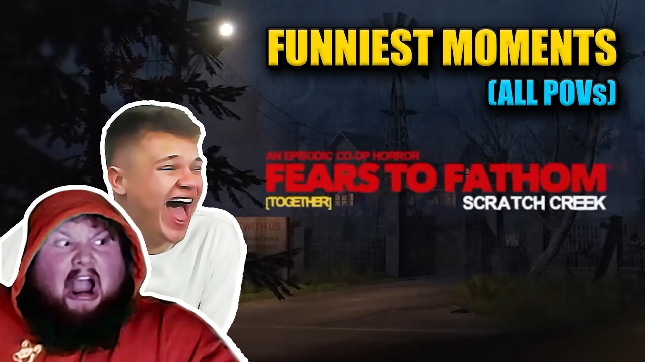 CaseOh & Jynxzi's FUNNIEST Moments in Fears to Fathom: Scratch