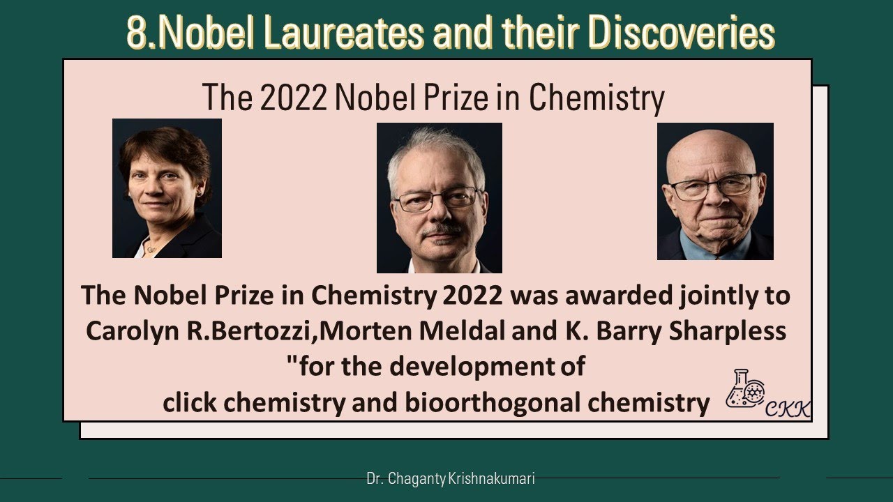 8. Development of click chemistry and bioorthogonal chemistry.- 2022 ...