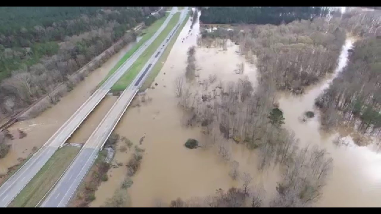 Flooding of the Chattahoochee River near Jakin, GA YouTube