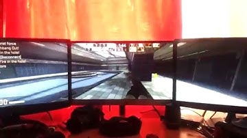 CS GO Triple Monitor Setup