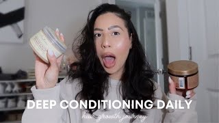 I USED A DEEP CONDITIONER EVERYDAY AND THIS HAPPENED...