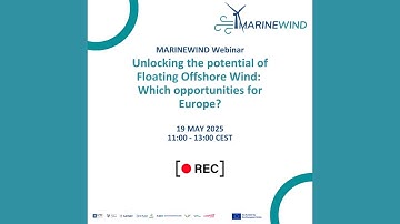 MARINEWIND Webinar II - Unlocking the potential of Floating Offshore Wind