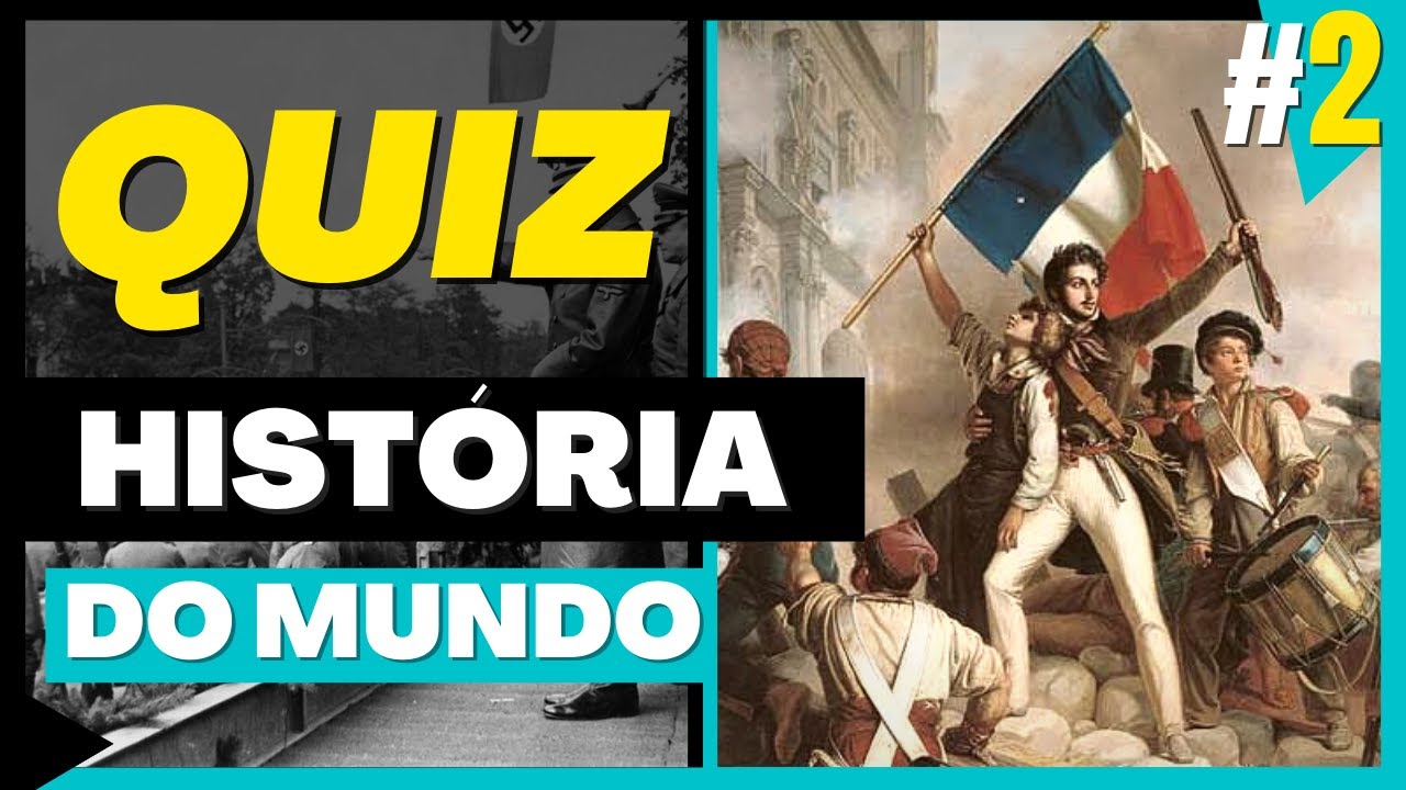 📜 QUIZ: HISTÓRIA DO MUNDO #01 - Teste com 12 Perguntas Sobre A