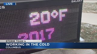 Staying safe while working outside in the cold