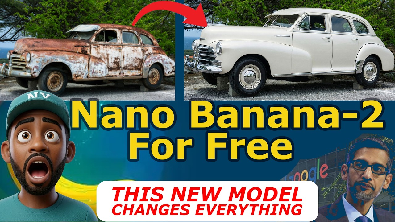How to use Nano Banana 2 for free | Google Nano Banana 2 latest model ...
