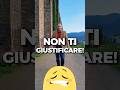 Perchè non iniziare un discorso giustificandosi