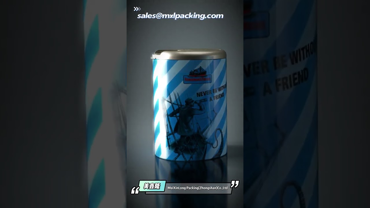 Mint Tin Candy Tin Sweets Tin Box 3D Demo  