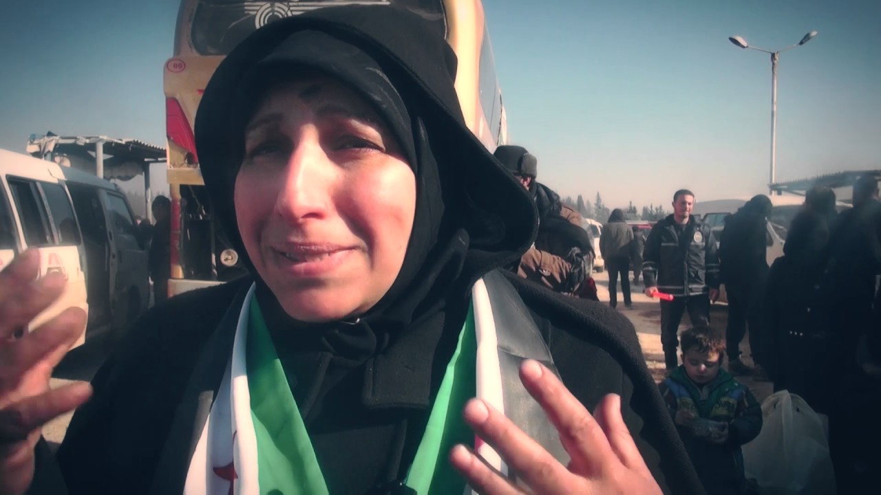 أول كلمة بعد التهجير .. رجعانين يا حلب