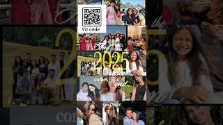Happy New Year | Memory of 2025 | Viral reels creation | Qr Code | #vn #shorts #ai #edit