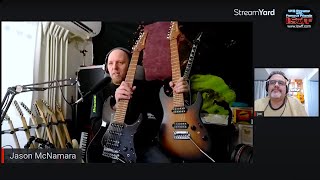 Ibanez Unboxing TWO all new 2021 Ibanez AZ 7-String Guitars with Jason & Joe LIVE STREAM