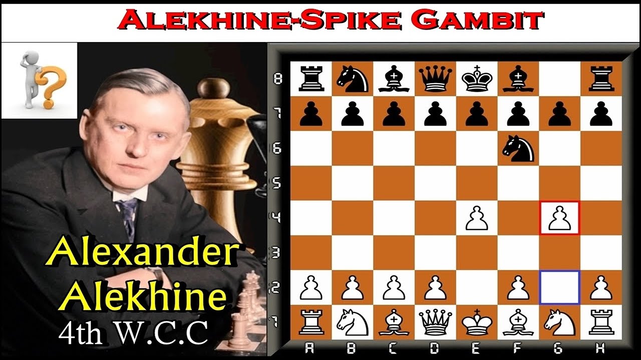 Chess openings: Alekhine's Defense (B02)