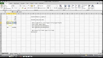 Introduction to Implied Volatility using Excel Goal Seek