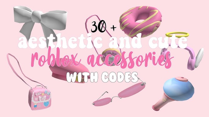 ROBLOX ACCESSORY CODES ID ~ SOFT GIRL AESTHETIC 