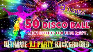 Celebrity 50 TOP VJ Party Light Effects | VJ Loops - Disco Ball Background & Dynamic Lights for Your Event 🎉✨ Wealth