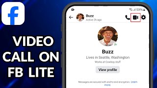How To Video Call On Facebook Lite screenshot 3