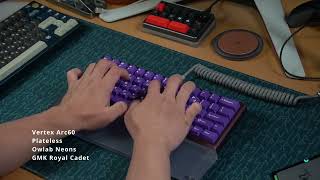 Vertex Arc60 - Plateless w/ Owlab Neons The Arc60 Plateless Is Just Too Good