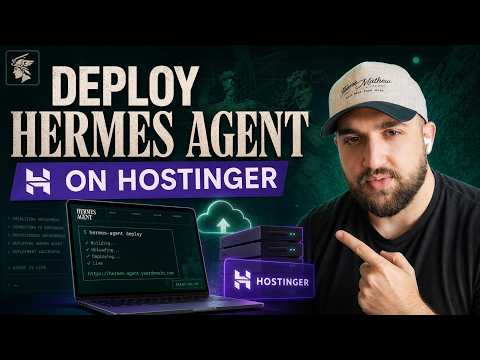 Deploy Hermes Agent on Hostinger in Minutes