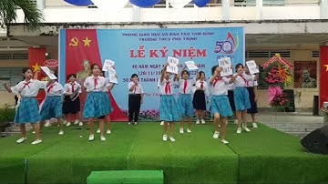 Nhớ ơn thầy cô - TG Nguyễn Ngọc Thiện I Tốp múa trường THCS Phú Thịnh - Tam Bình - Vĩnh Long .