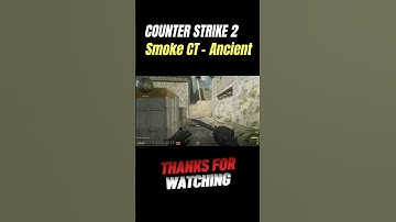 CS2 ANCIENT - SMOKE CT FROM OUTSIDE A #counterstrike2 #cs2 #cs2smokes
