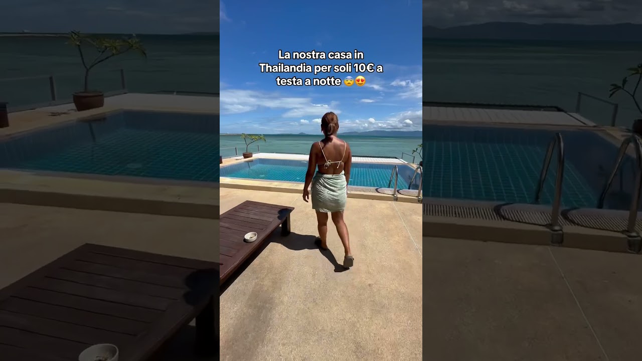 La nostra casa in Thailandia per soli 10€ a testa a notte 😨😍 