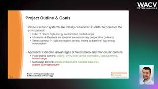 864 - Dense 3D-Reconstruction from Monocular Image Sequences for Computationally Constrained UAS