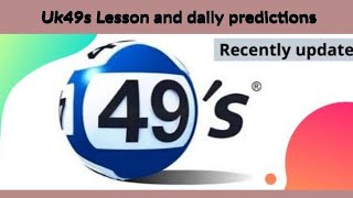 #UK49 DAILY BANKER STRATEGY. BOOM 3 NUMBERS