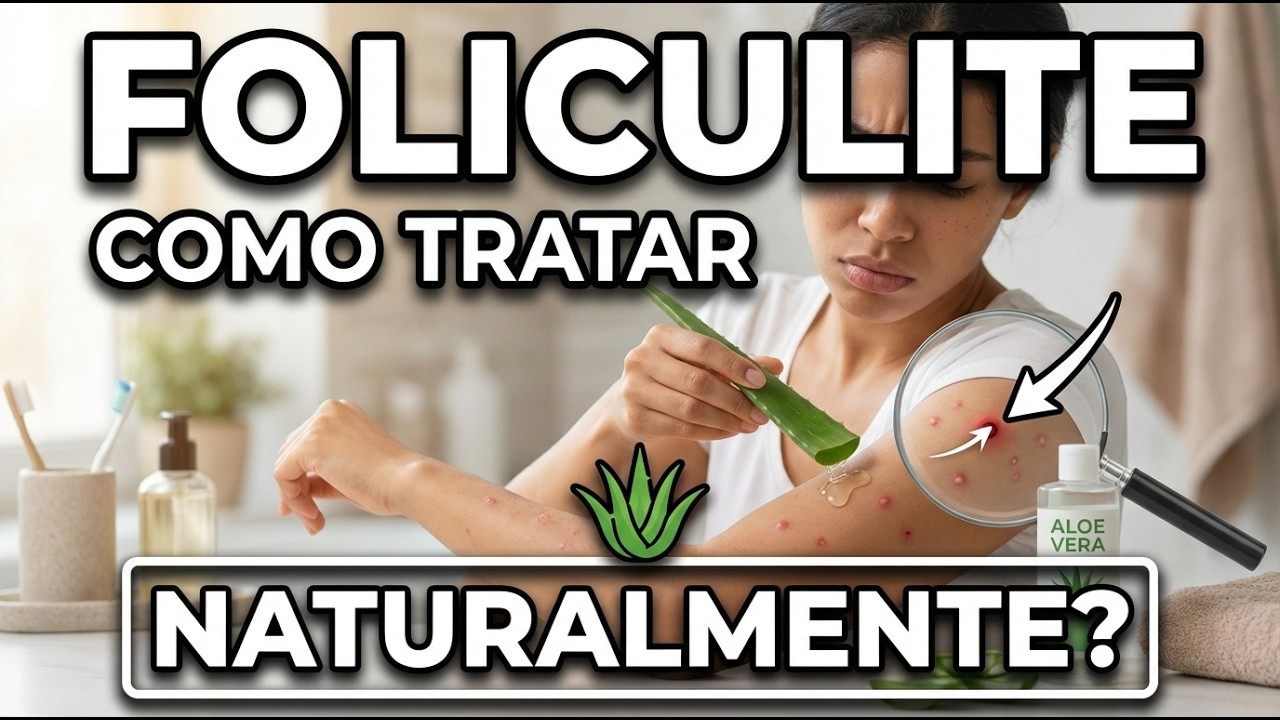 COMO TRATAR A FOLICULITE NATURALMENTE? [DICAS QUE AJUDAM]