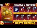  8 free old mythics 0 uc rp crate opening  5 free a6 royal pass for everyone  pubgm