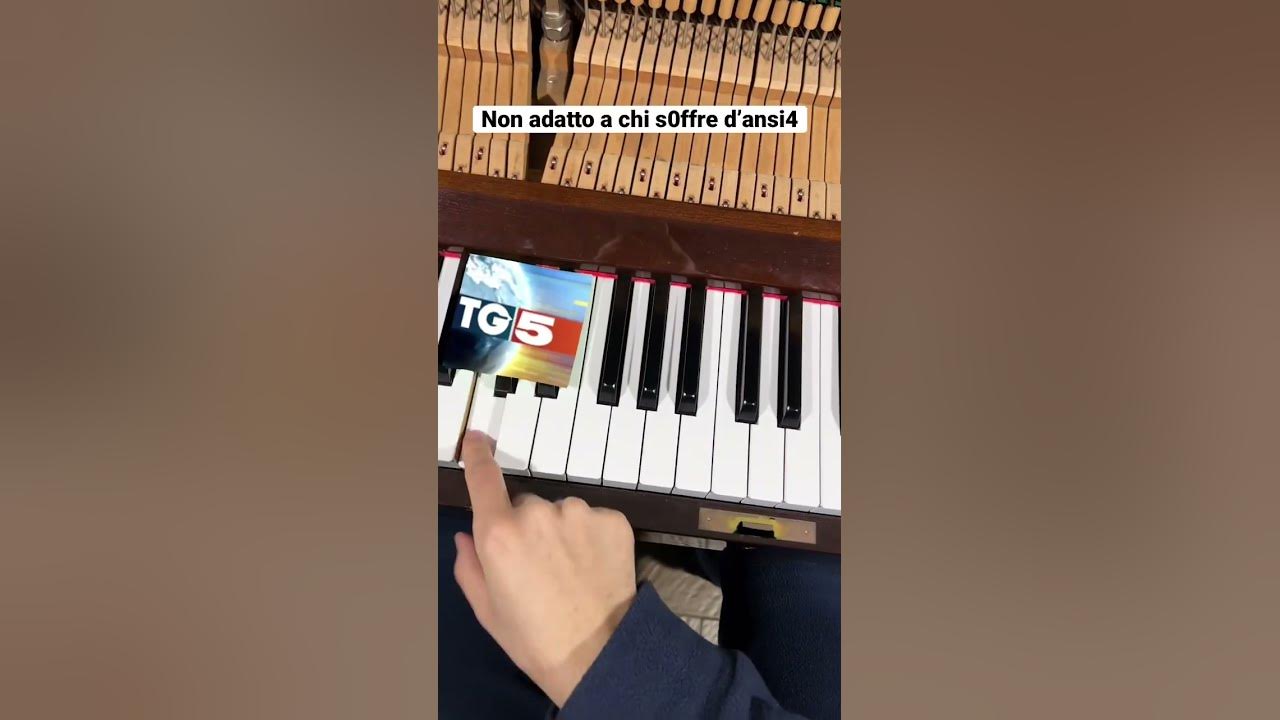 La canzone più pericolosa del mondo? #shorts #piano #canzoni