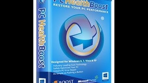PC Healthboost - Registry Cleaner tutorial