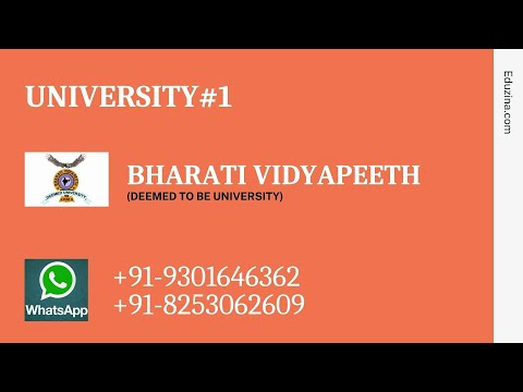 Step # 2:  Application to Bharti Vidyapeeth - Study Online Scholarship 2022