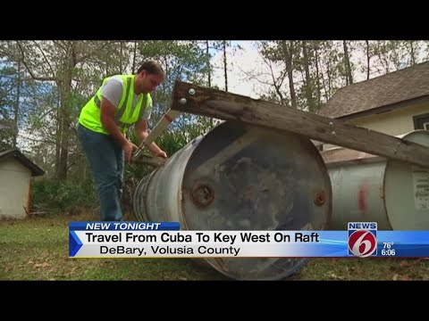 Debary Mayor attempts to travel to Cuba by raft