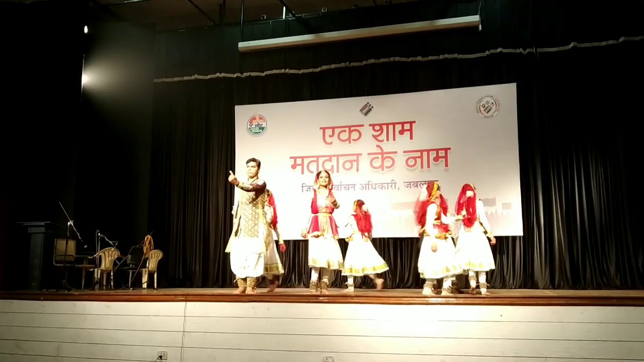Milke Matdan Karenge   Voting Awareness Group Dance By NrityaMudra Kathak Kala Kendra Jabalpur