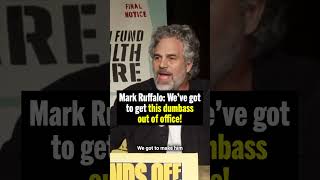Information Mark Ruffalo IGNITES the crowd: We have to stop his policies NOW! Update