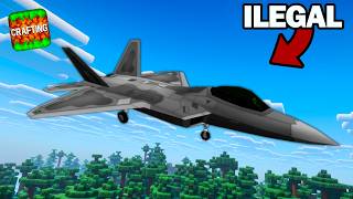 EL MEJOR MOD de AVIONES para CRAFTING AND BUILDING😱🛩️