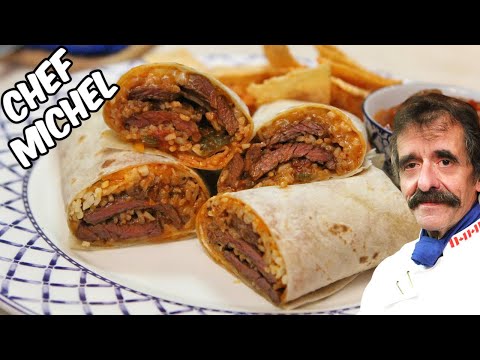 Vidéo: Burrito Au Boeuf Et Légumes