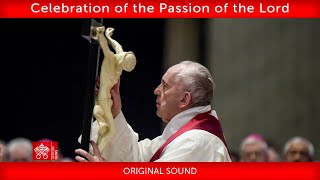 March 29 2024, Celebration ofthe Passion of the Lord Pope Francis