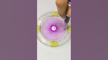 ASMR Spirograph Art: Mesmerizing Patterns for Relaxation! #art #2024 #spirograph #shorts #asmr