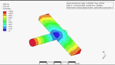 Simulation of the Dzhanibekov Effect (Tennis Racket Theorem)